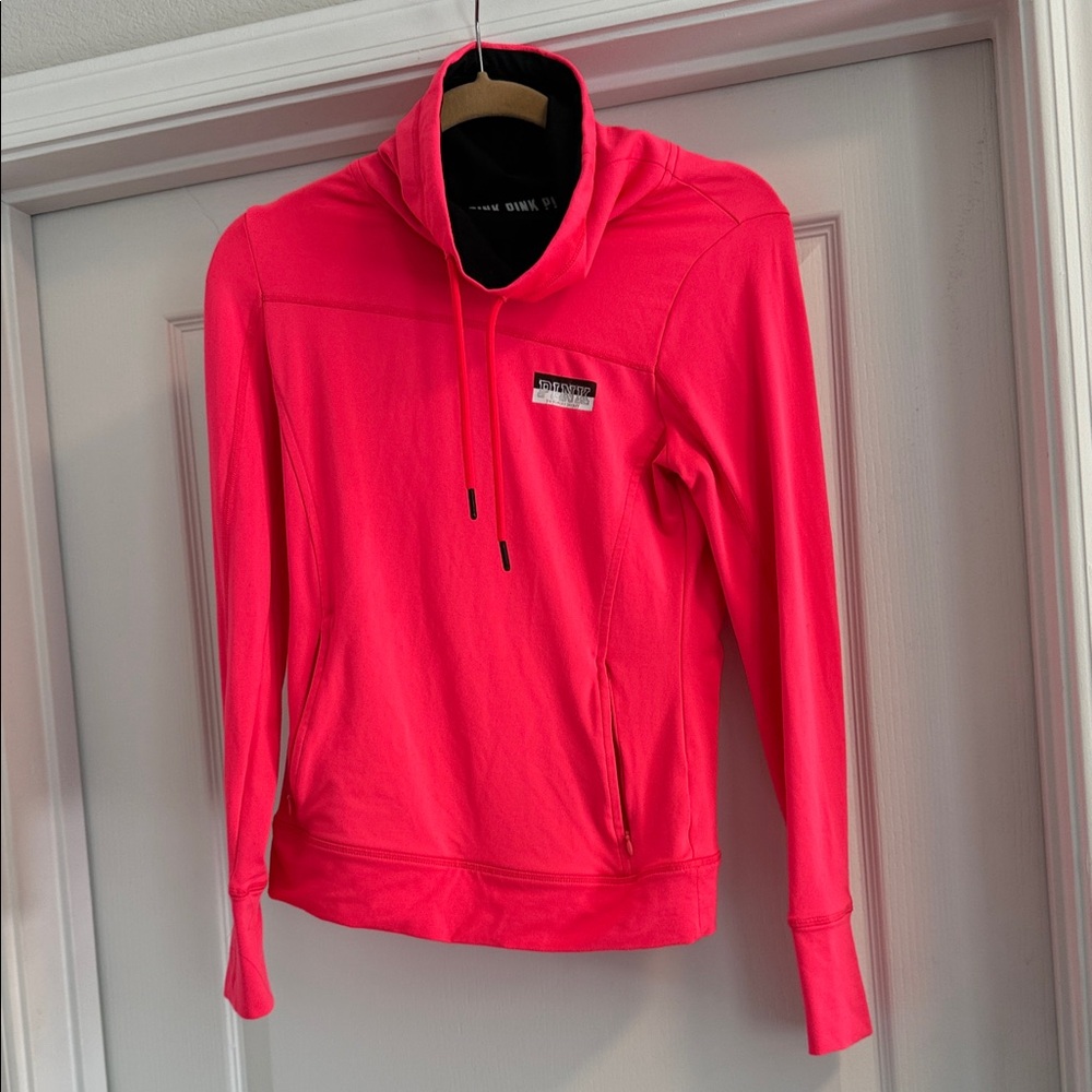 PINK Victoria's Secret Neon Pink Hoodie